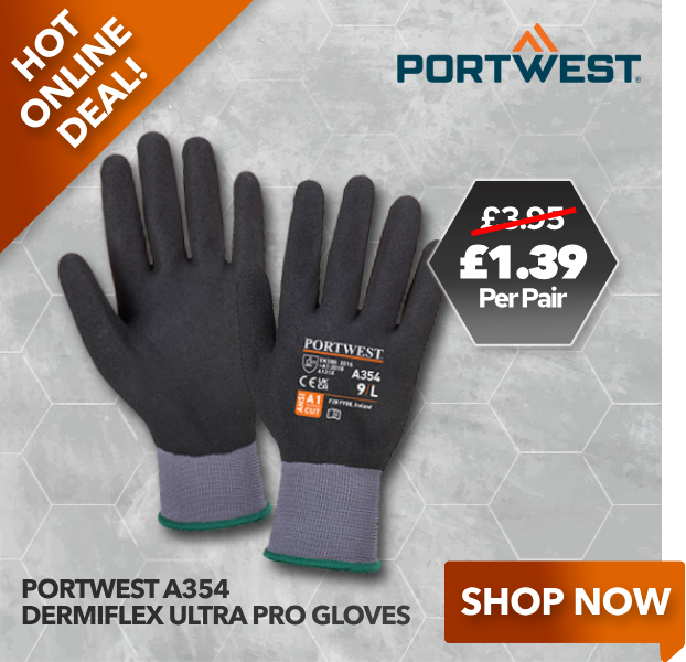 DermiFlex Ultra Pro Glove - Nitrile Sandy HOT ONLINE DEAL!